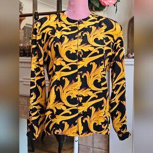 Vintage 80's Liptons 100% Silk Blouse.